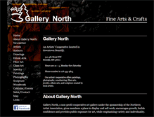 Tablet Screenshot of gallerynorthbemidji.com